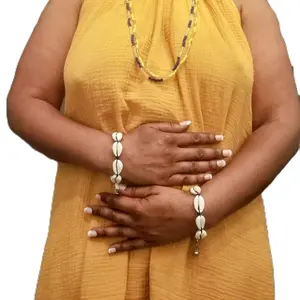 HANDMADE COWRIE SHELL BRACELET SET