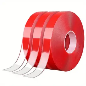 High-Strength 5/10MM Transparent Silicone Double-Sided Tape Sticker - 3 Meters - Perfect for Car Styling & No Traces!