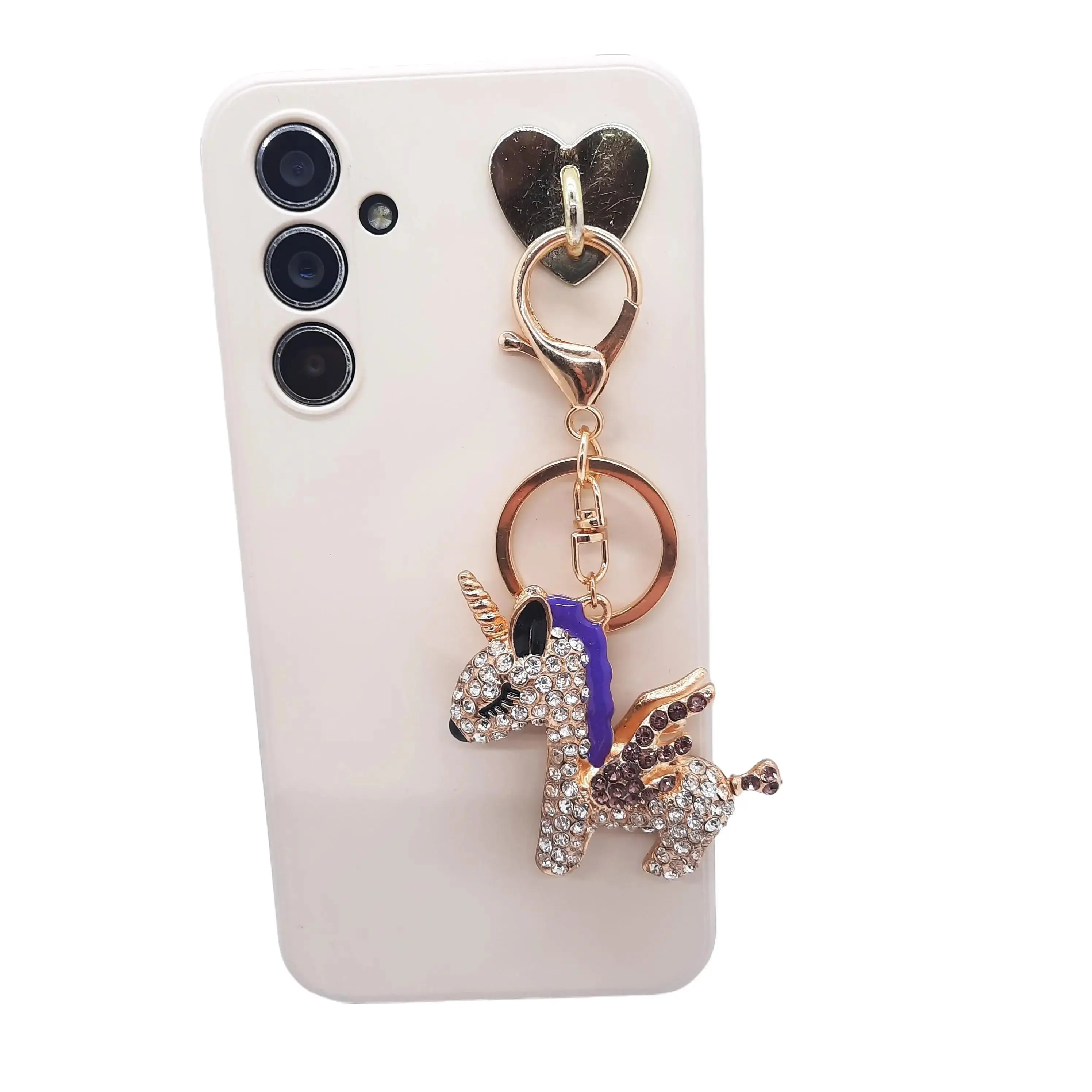 Unity the Unicorn Phone Charm and Key Chain