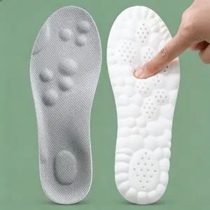 4D Shoe Cloud Insoles for Men Women, Soft Memory Foam Orthotic Shoe Inserts Sports Insoles