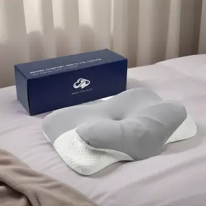 Ergonomic Neck Pillow, TikTok Viral Textile Bedding Accessory for Instant Pressure Relief & Better Sleep