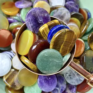 Crystal Mini Worry Stone Confetti Gemstone