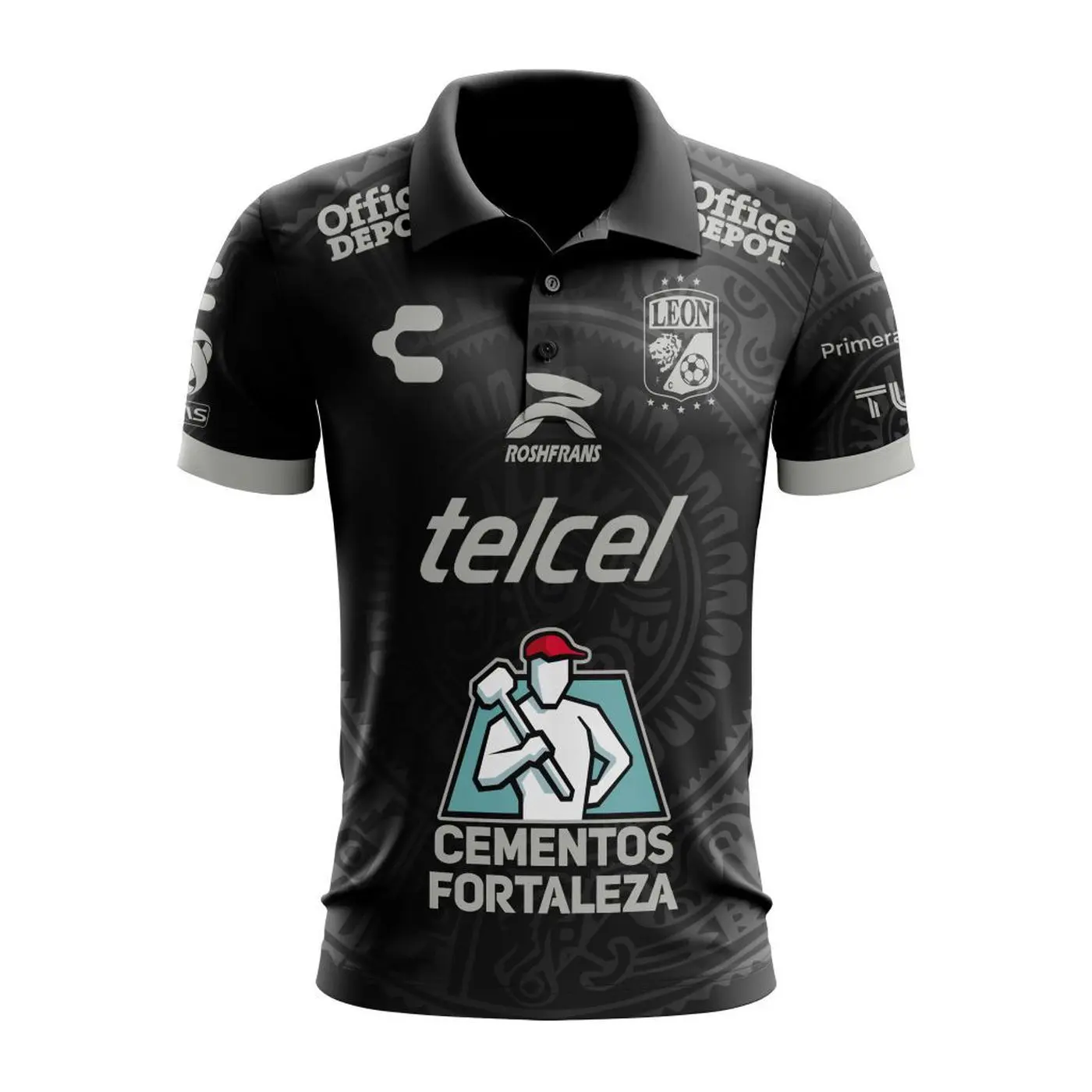 LIGA MX Club Leon 2023-2024 Away Aztec Design