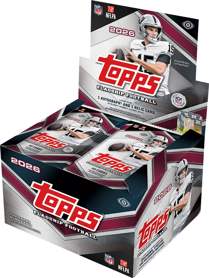 2026 Topps Football Flagship Jumbo Box