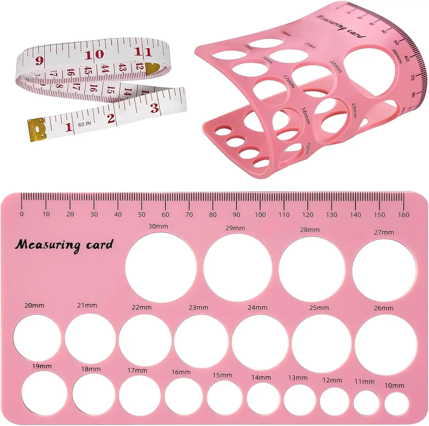 Nipple Rulers, Flange Inserts Sizing Measurement Tool for Breast Pump, Soft  Flange Size Measure, Nipple Measuring for  Mums/Women