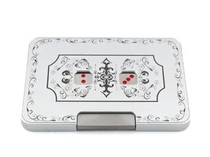 Joker Mechanical Metal 2d6 Dice: 1920s Demley Style Spinning Auto-Dice