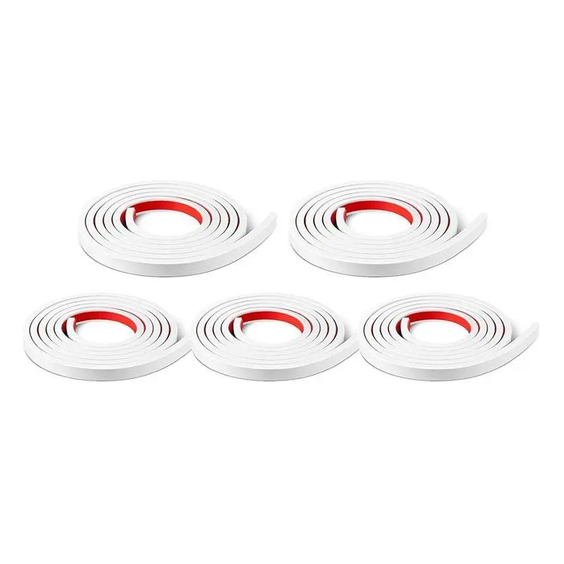 5 Rolls Self-Adhesive Decorative Window Grille Trim for DIY Window Grids