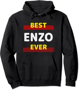 Best Enzo Ever Friends Name Buddy Nickname Personalized Pullover Hoodie - 86B09G3LG59M
