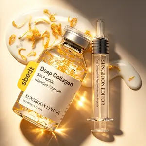 Sungboon Editor Silk Lifting Peptide Ampoule (1.35 fl oz) - Korean Anti-Aging Skincare Serum, Wrinkle Care, At-Home Face-Lift, Deep Collagen Plumping, Smoothing