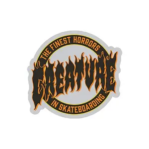 Creature Skateboards Finest Flame Sticker