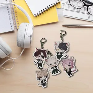Windbreaker Chibi Aime Acrylic Keychain Gifts