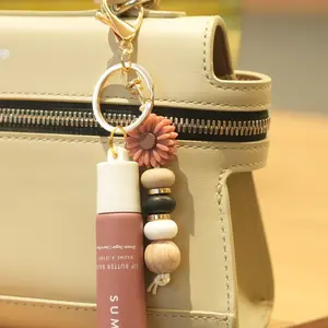 Chic Lip Balm Keychain Cap for Summer Fridays 0.5 Oz - 10 Trendy Colors, Leak-Proof, Perfect Mother’s Gift for Her, Stylish Accessory