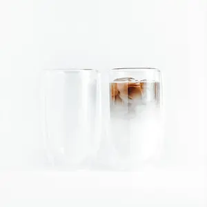 Solei Solstice Cup — 15 oz Double Wall Glass Cup