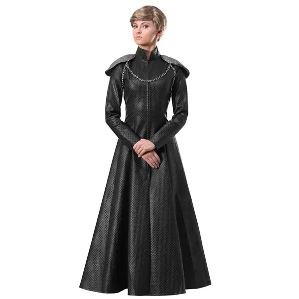 HalloweenCostumes Men's Lion Queen Armor Gown Costume, Polyester Clothes with Zipper, Gal-Targeted Costumes & Accessories