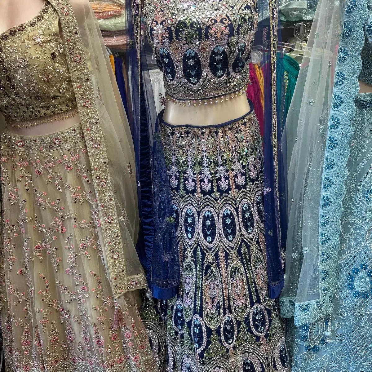 Blue Lehnga