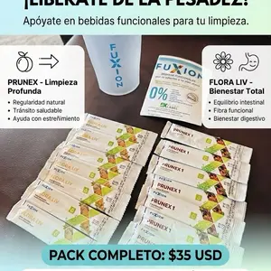 Dúo Limpieza Natural, 7 días fuxion herbal tea