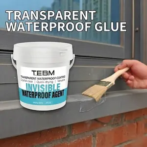 Transparent Waterproof Insulating Sealant, Weatherproof Invisible Seal, Long-Lasting -Free Leak Repair, Ideal for Windows, Walls, Roofs, Bathrooms