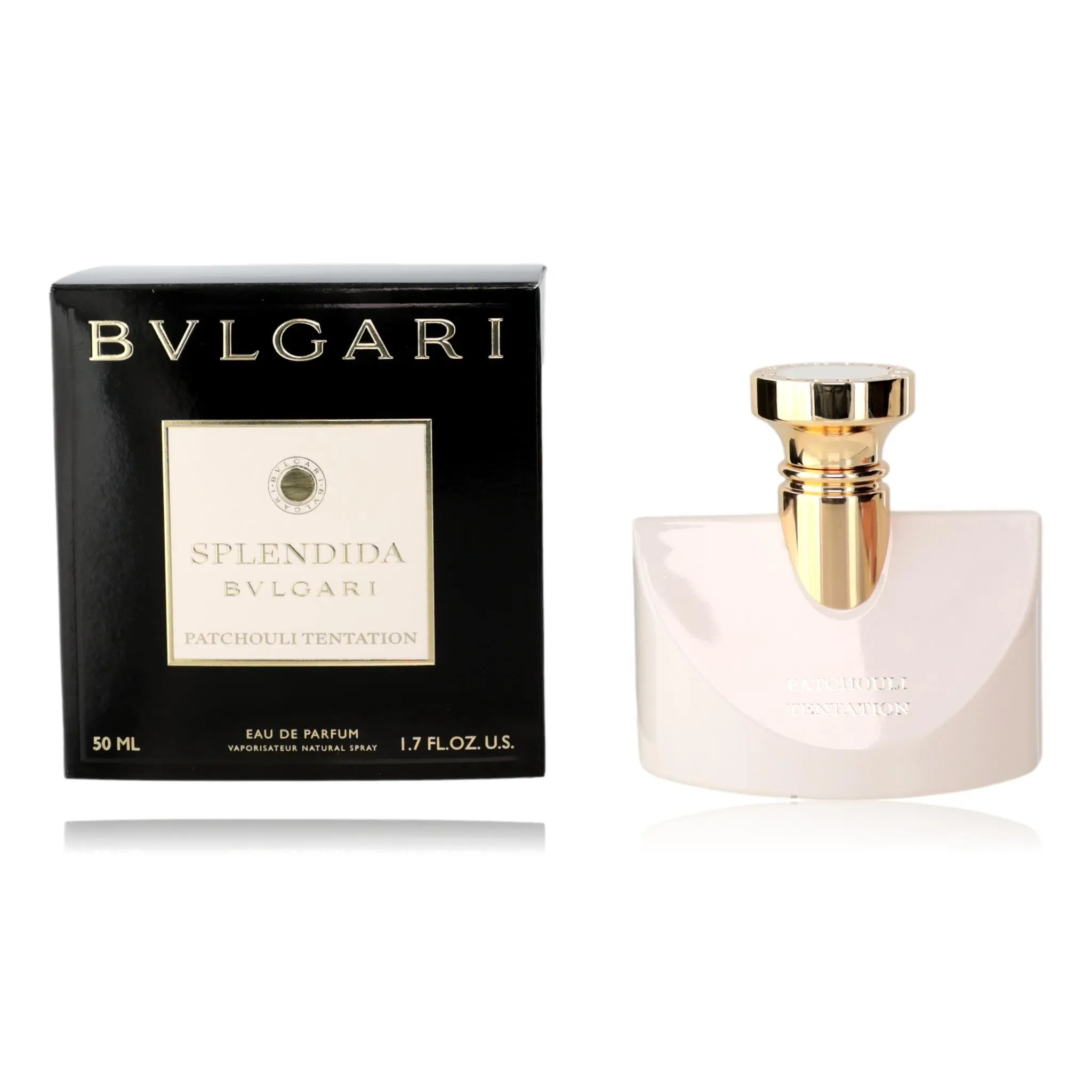 Bvlgari Splendida Patchouli Tentation Eau de Parfum for Women, Elegant Fragrance, 1.7 oz / 50ml, Patchouli Women's Fragrance