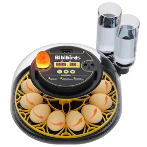 Incubators for Hatching Eggs with Automatic Egg Turning and Humidity DisplayTemperature Control Auto Water Fill Egg Candler 12Egg Hatch Chick Quail Duck Turkey Goose Parrot Bird Eggs,summervibes