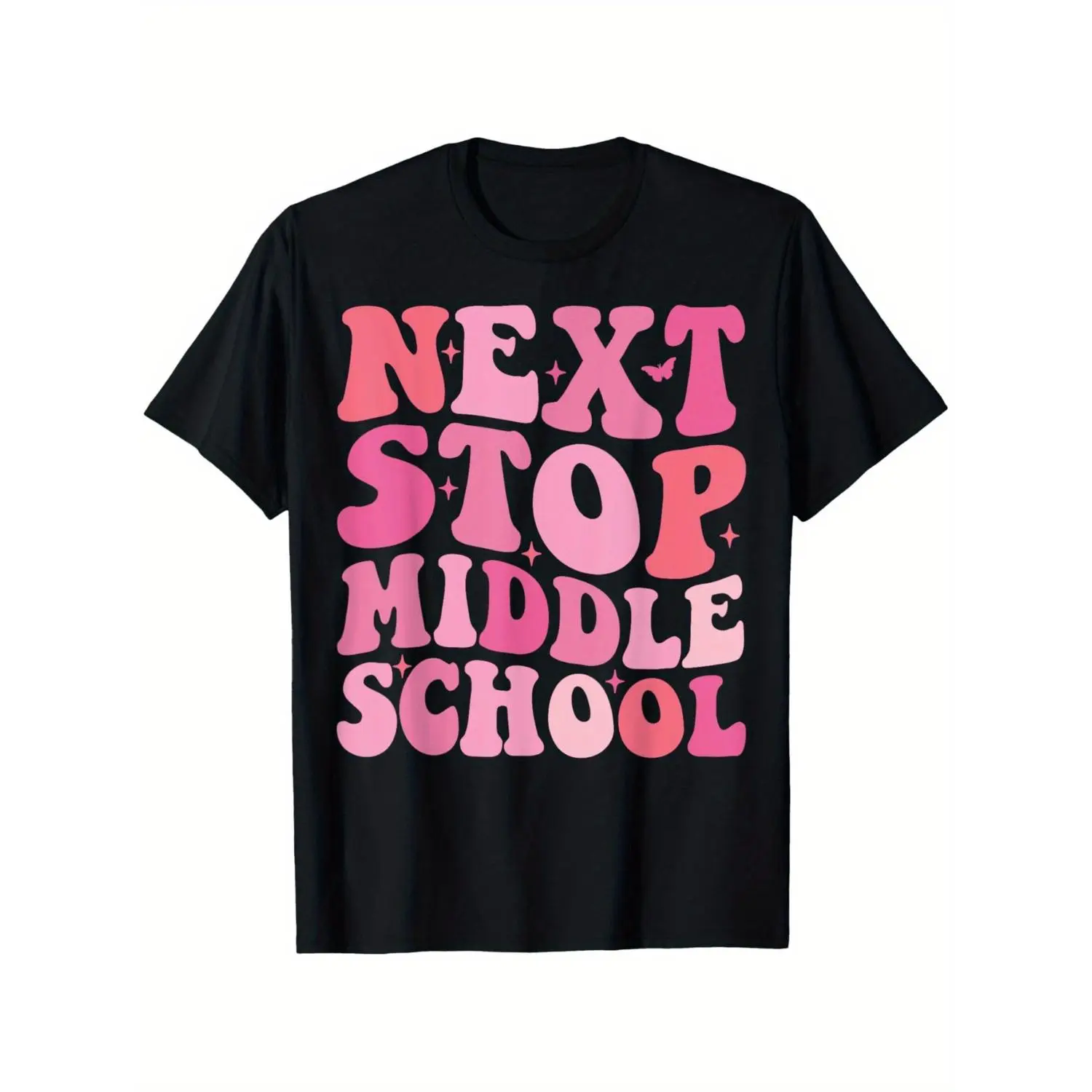 Next Stop Middle School Elementary School Graduation Boys Girls T-Shirt