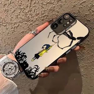Scary Movie C-Coralines Phone Case Suitable for Samsung Galaxy S26 S25 S24 S23 S22 S21 S20 FE Ultra Plus Edge A37 A57 A17 A07 A56 A26 A36 A55 A35 A54 A34 A24 A14 4G 5G Shockproof, Anti Fall Protective Matte Back Cover