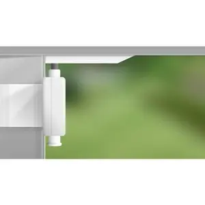 The Door Guardian PDG01-W Patio Door Guardian - White, Child Safety, Lock Patio Door, Childproof Door Lock, Easy Install