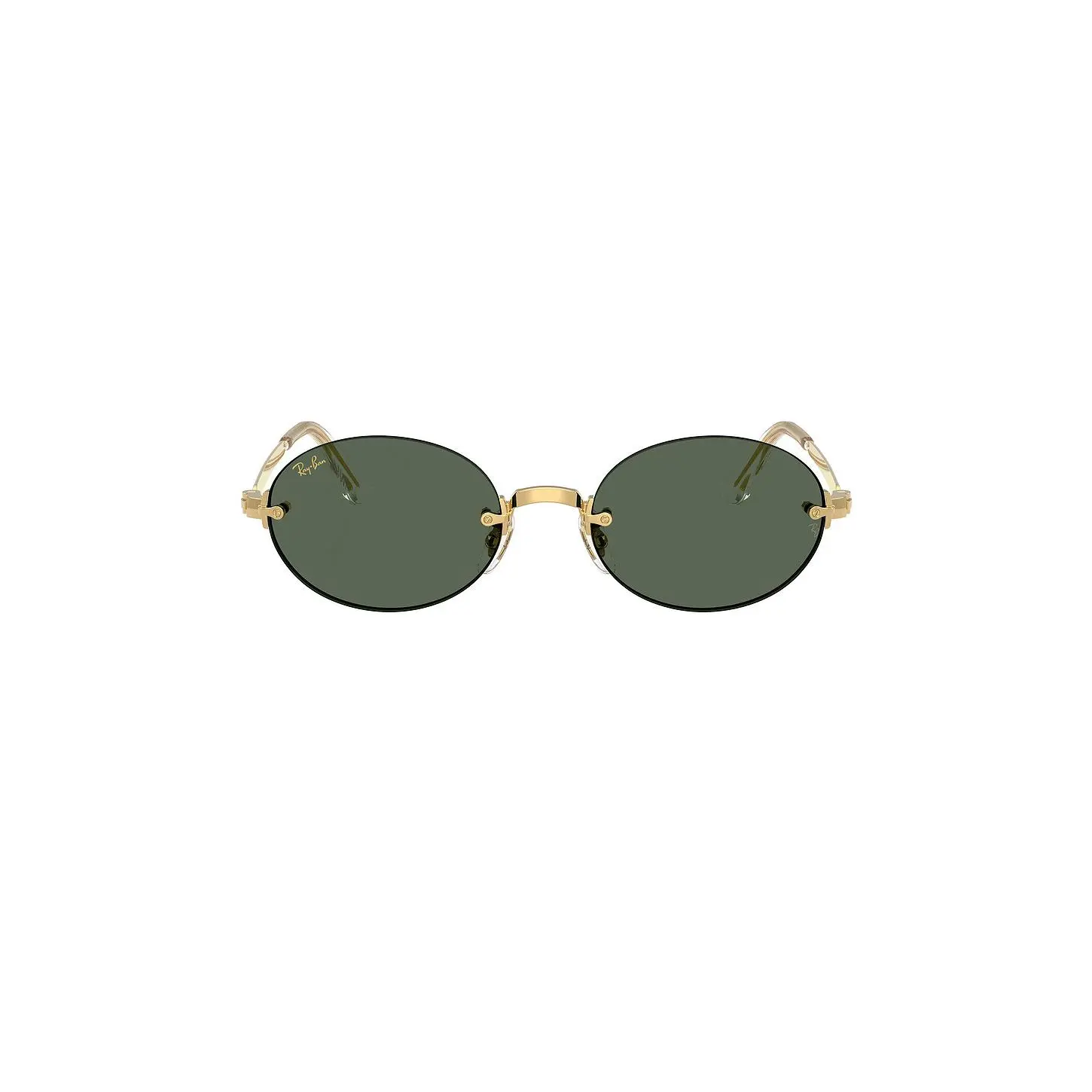 Ray-Ban Oval Sunglasses in Gold