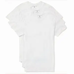 Slim fit white and black crewneck T-shirt (3 Pack) Man Top Slim fit white and black crewneck T-shirt (3 Pack) Man Top