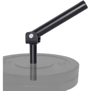 T-Bar Row Platform Post Insert Landmine Attachment – Landmine Row Handle for Barbell – Home Gym Workout Equipment