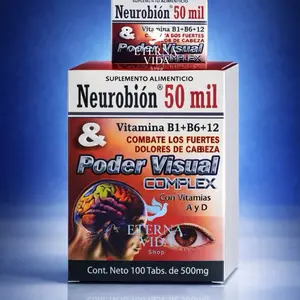 Neuro 100 Cápsulas 50 mil & Poder Visual Complex (Roja)