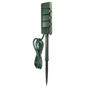 Feit Electric  Outlet Stake with Wi-Fi for Outdoor, Green, Accessories, Plug