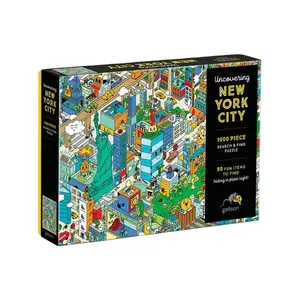 Galison Uncovering NYC 1000 Piece Jigsaw Puzzle