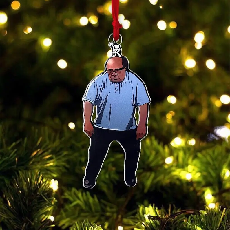 It’s Always Sunny Ornament, Funny Frank Car Decoration, IASIP Acrylic Ornament Gift, Pop Culture Christmas Keepsake 2025 1
