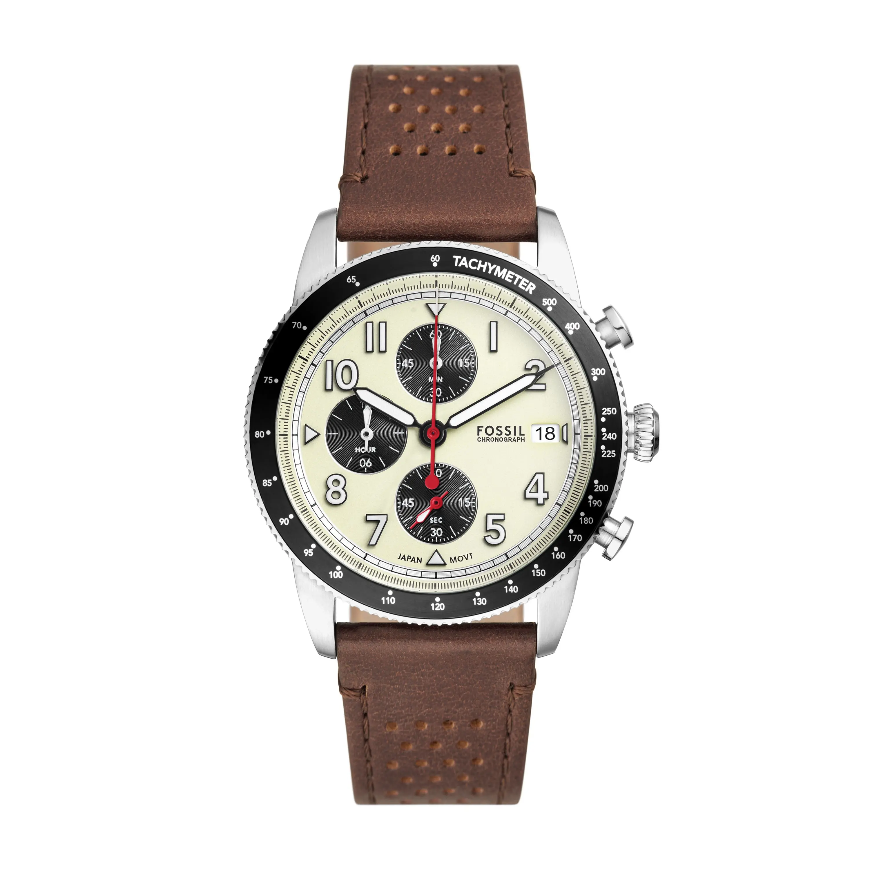 Fossil Men's Sport Tourer Chronograph, Stainless Steel Watch