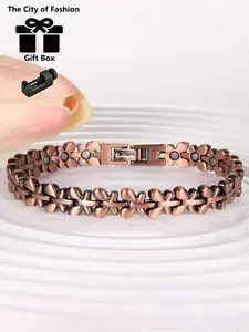 Sweet Butterfly Copper Bracelet for Women, Versatile Fashion Accessory, Perfect Gift Choice, Elegant and Stylish Jewelry