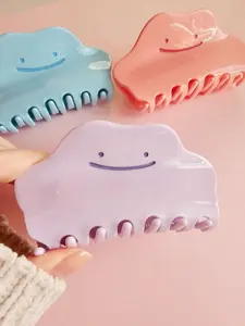 Blob Friend Hairclip - Hair accessory, Gamer gift, Kawaii, Pastel, Video Game Hairclip, Video Game Accessory, Hairclip, Pink, Blue, Purple