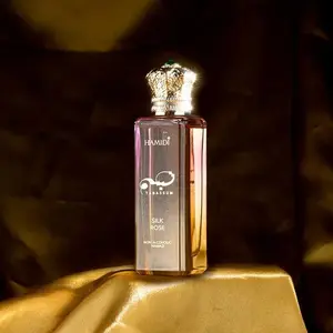Hamidi Tabassum Silk Rose Eau De Parfum Spray 1.7 oz / 50ml | Oriental Floral Perfume | Long-Lasting Fragrance for Women