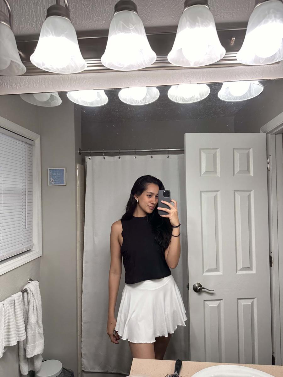 Item: White,Candypink, S