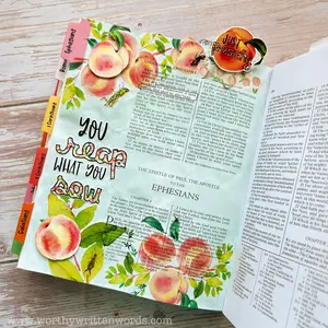 You Reap What You Sow Page New Testament Bible Journaling Kit