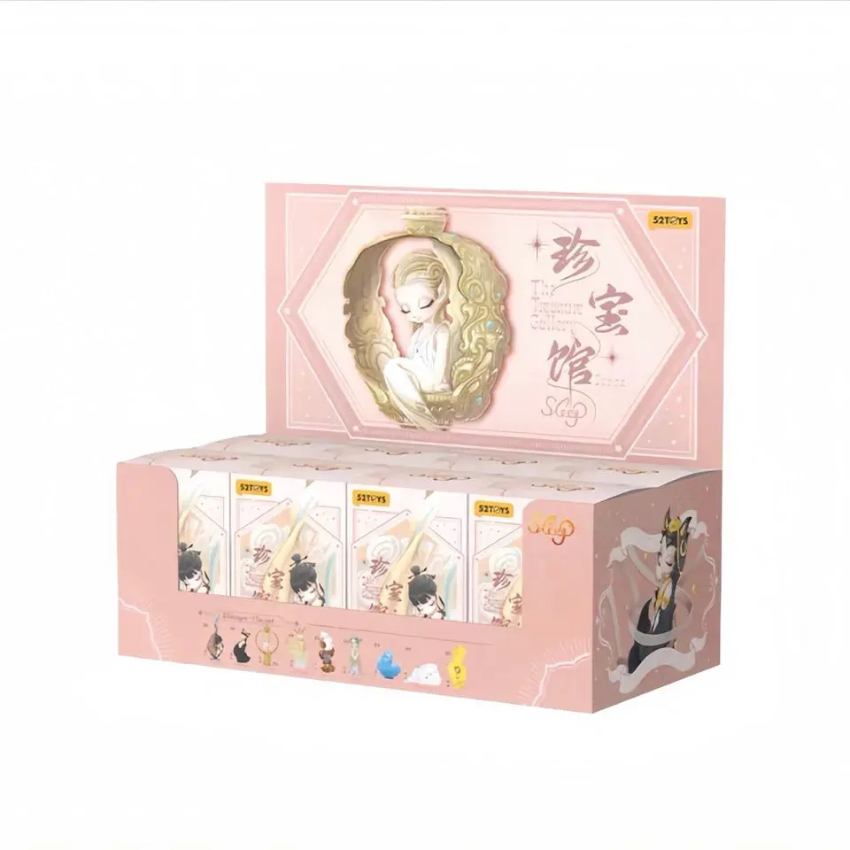 52Toys Sleep Treasure Gallery Series Art Toy Full Case Blind Bag, Ideal for Blind Bag Collecting, Includes High-Quality Miniature Collectible Toy, Miniature Toy Blind Bags