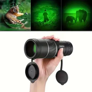 One handheld monocular, a portable outdoor telescope, a monocular that can magnify 10 times, is very suitable for outdoor camping and exploration, Outdoor monocular telescopes