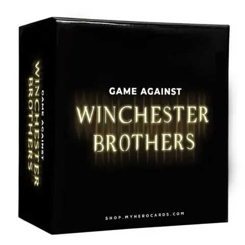 Game Against Winchester Brothers- Supernatural Edition, 250+ Fun Party Cards Game by My Hero Cards