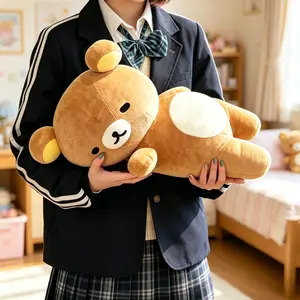 Cute Plush Bear Toy, Soft Adorable Small Bear Pillow Cushion, Perfect Gift for Family/friends, Decorative Ornament Gift