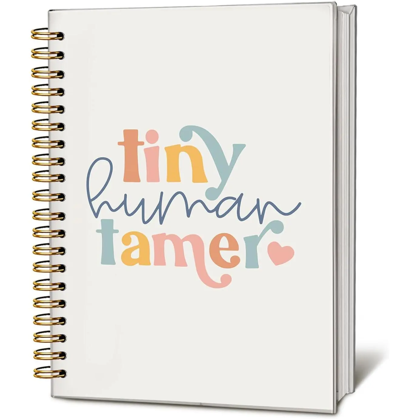 LIANHW Boho Teacher Notebook Journal,Teacher Appreciation Gifts for Women, Teachers Supplies College Ruled Spiral Notebook Journal for Work Notes Journaling,  Human Tamer 5.5x8.3 Inch