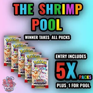 Shrimp Pool – PRISMATIC EVOLUTIONS-Live Booster Pack Opening