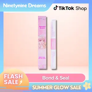 Ninetynine Dreams Bond & Seal Clear Long Lasting, Waterproof, Latex-Free, Tear-proof Eyelash Glue