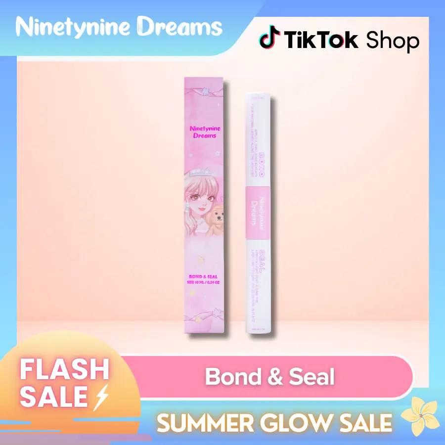 Ninetynine Dreams Bond & Seal Clear Long Lasting, Waterproof, Latex-Free, Tear-proof Eyelash Glue Ninetynine Dreams Bond & Seal Clear Long Lasting, Waterproof, Latex-Free, Tear-proof Eyelash Glue