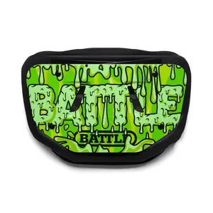 Battle Slime Football Back Plate - High Impact Foam Interior, Curved Design for Max Energy Disbursement, Universal Fit, Adult & Youth Sizes