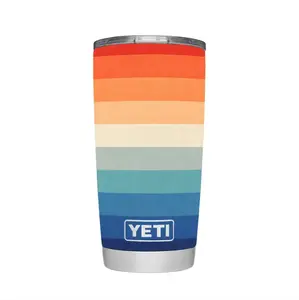 YETI Rambler 20 oz Stainless Steel Vacuum Insulated Tumbler w MagSlider Lid 18/8 Stainless Steel Double Wall Insulation BPA Free Dishwasher Safe - Drinkware, Flasks