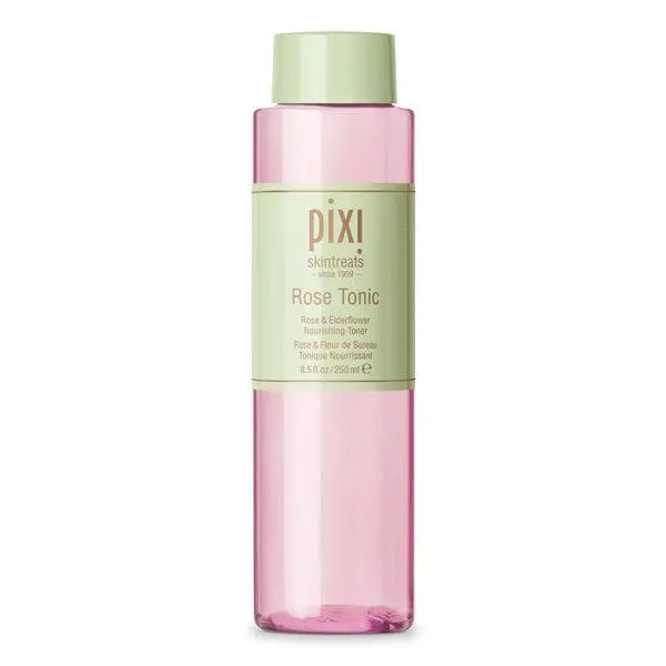 Pixi Rose Tonic - Hydrating Skincare Toner for Balanced pH, 250ml